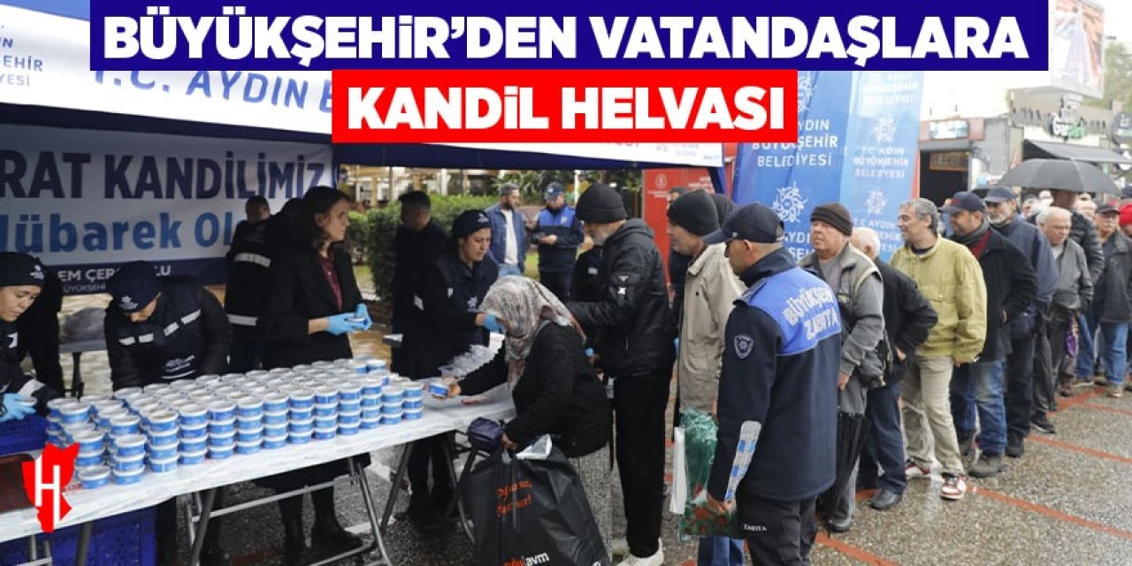 Büyükşehir'den vatandaşlara kandil helvası