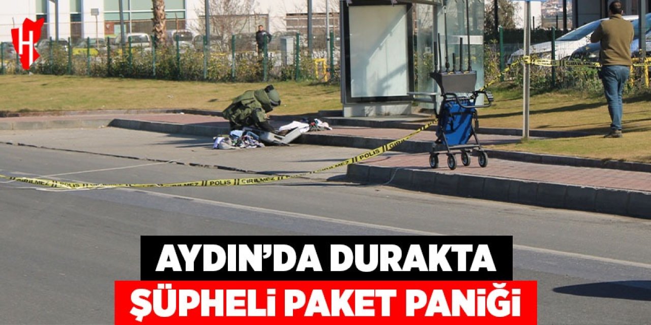 Aydın'da şüpheli paket paniği