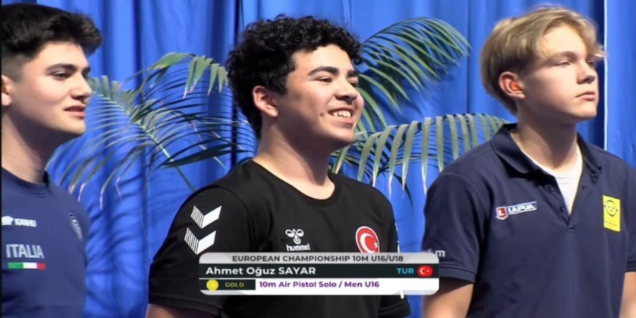 Aydınlı genç sporcudan Avrupa rekoru