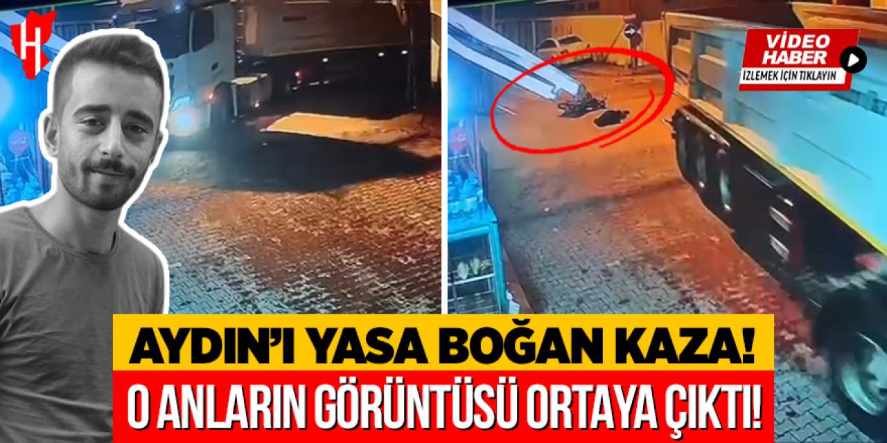 Aydın'ı yasa boğan kaza: O anların görüntüsü ortaya çıktı