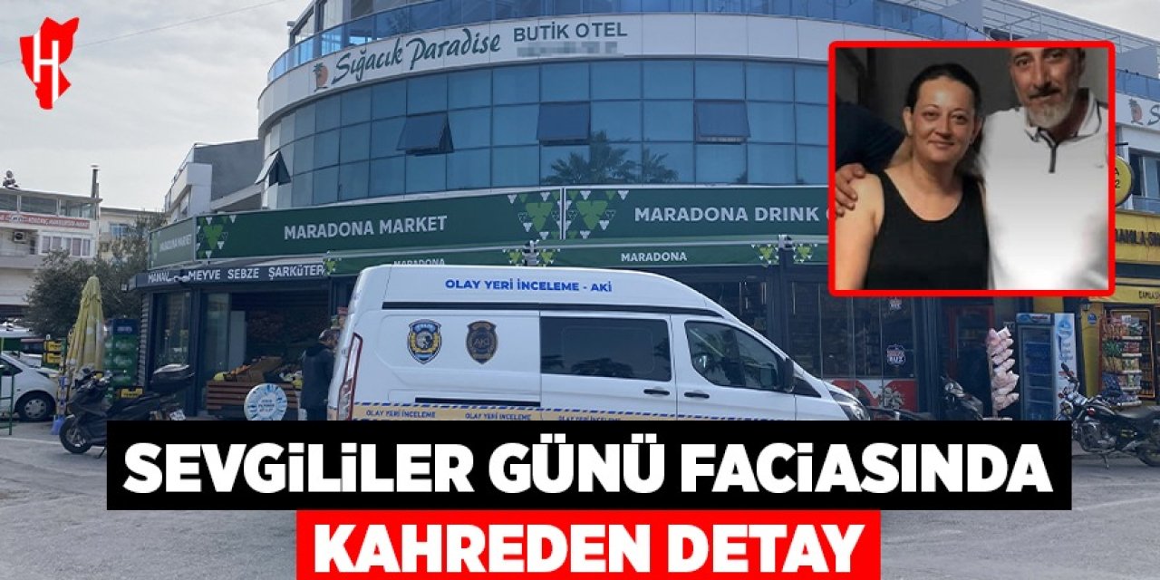 Sevgililer günü faciasında kahreden detay