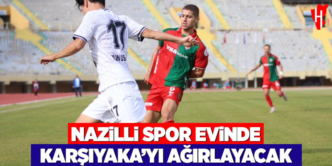 Nazilli Spor evinde Karşıyaka'yı ağırlayacak