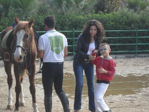 Nazilli’de otistik çocuklar binicilik öğrendi