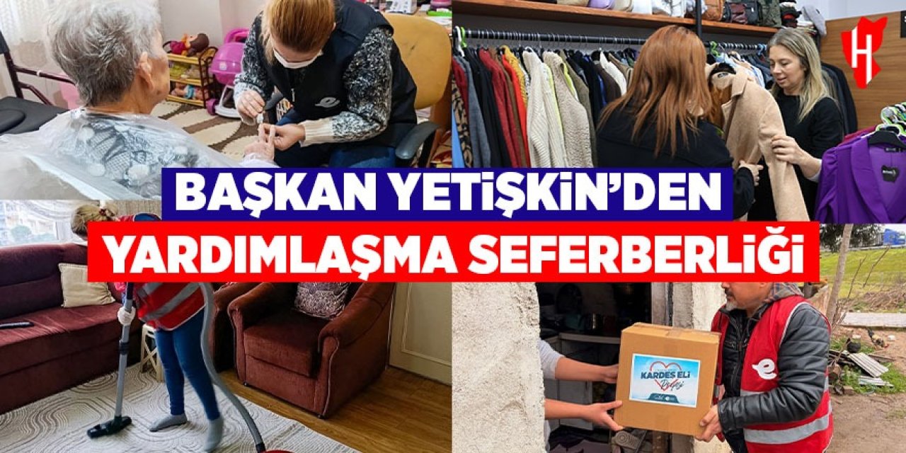 Ramazan'da kalplere dokunan belediyecilik: Başkan Yetişkin'den yardımlaşma seferberliği