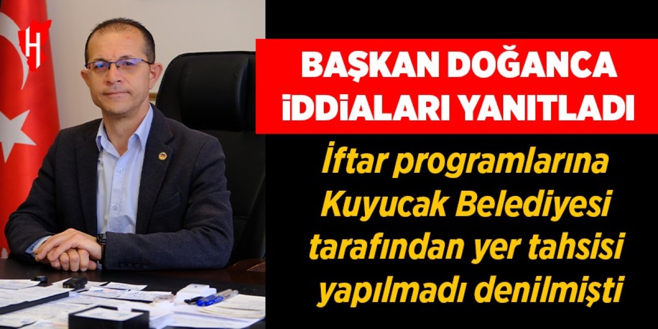 Büyükşehir'in iftar programı için yer tahsis edilmedi denilmişti: Başkan Doğanca'dan iddialara yanıt!