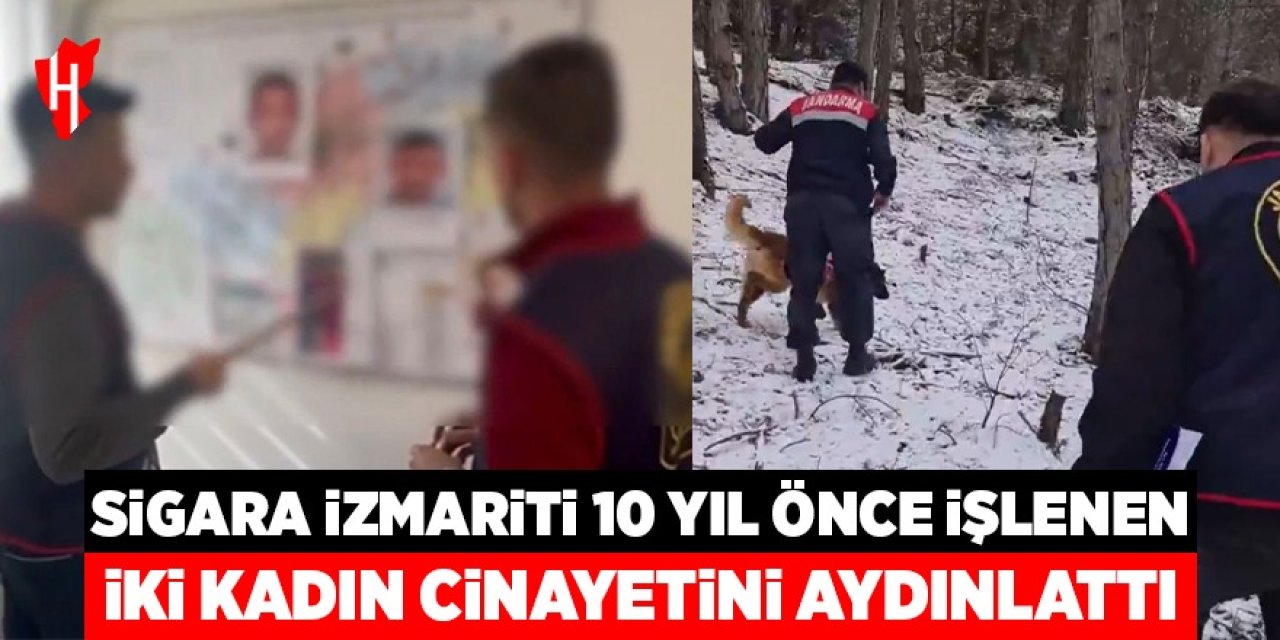 Sigara izmariti 10 yıl önce işlenen iki kadın cinayetini aydınlattı
