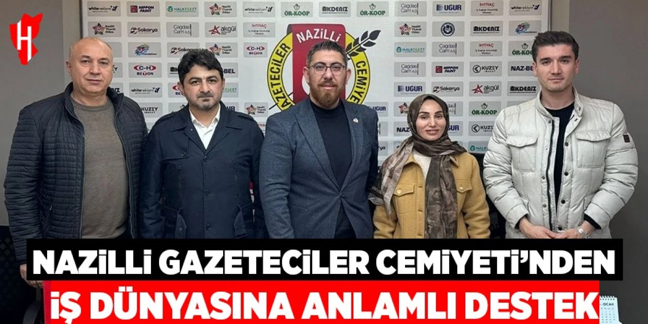 Nazilli Gazeteciler Cemiyeti 15 aylık sponsorluk protokolü imzalandı