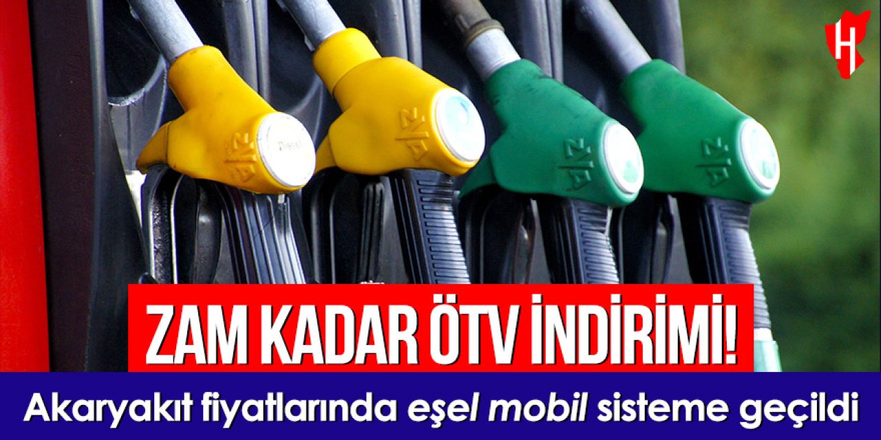 Akaryakıt fiyatlarında eşel mobil sisteme geçildi: Zam kadar ÖTV indirimi