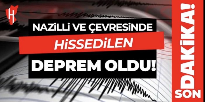 Buldan’da 4,1 büyüklüğünde deprem oldu