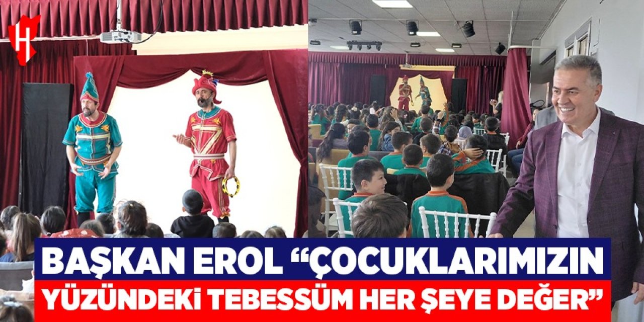 Başkan Erol: "Çocuklarımızın yüzündeki tebessüm her şeye değer"