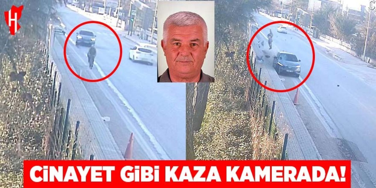 Cinayet gibi kaza güvenlik kamerasında