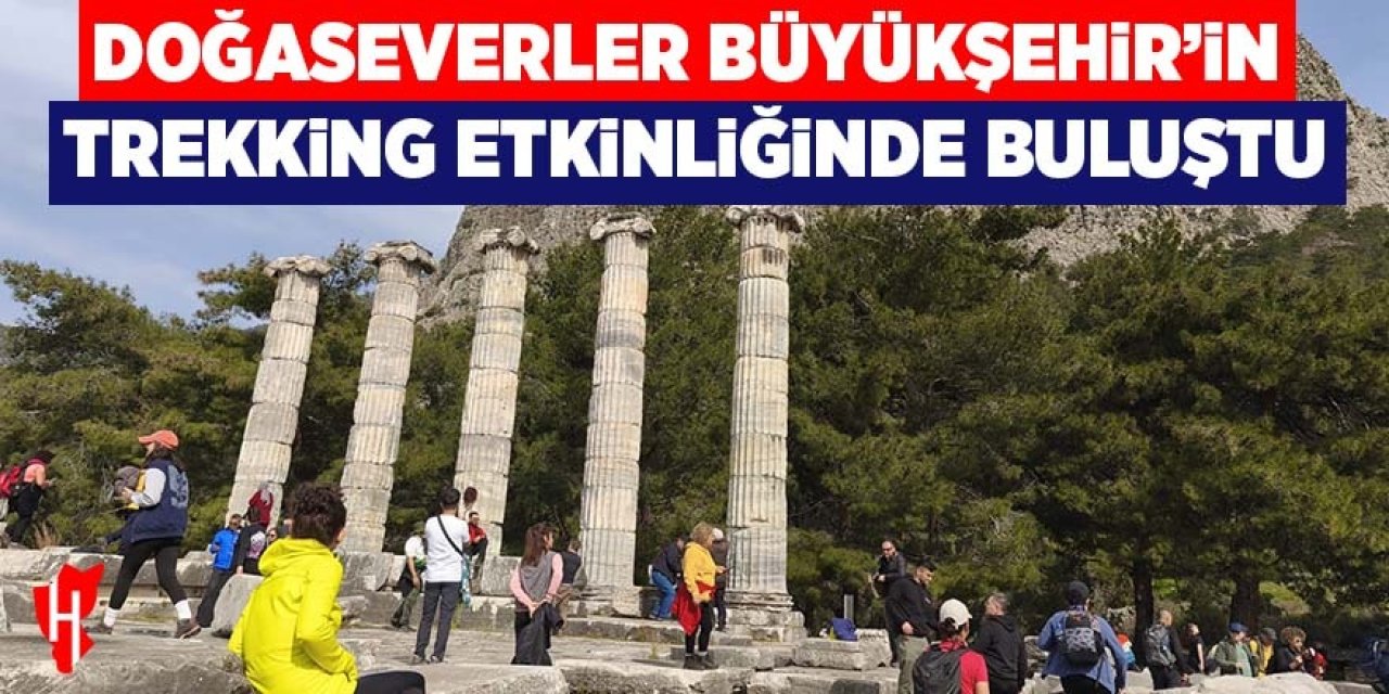 Doğaseverler Büyükşehir'in trekking etkinliğinde bir araya geldi