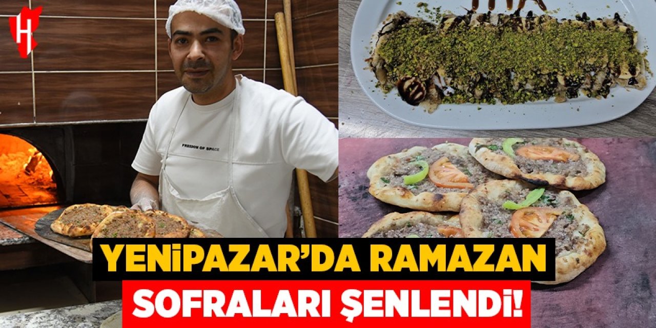 Yenipazar'da Ramazan sofraları şenlendi
