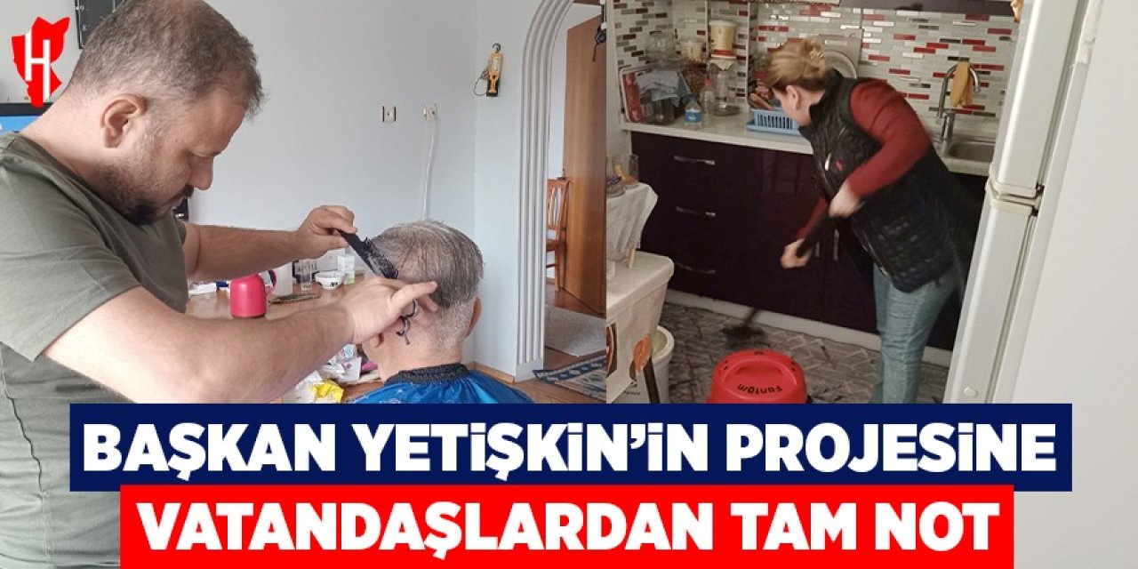 Başkan Yetişkin'in projesine vatandaşlardan tam not