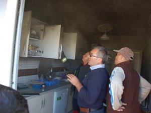 Didim’de Apartmanda Çıkan Yangın Korkuttu