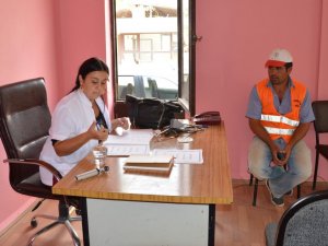 Germencik Belediyesi Çalışanları Sağlık Taramasından Geçti