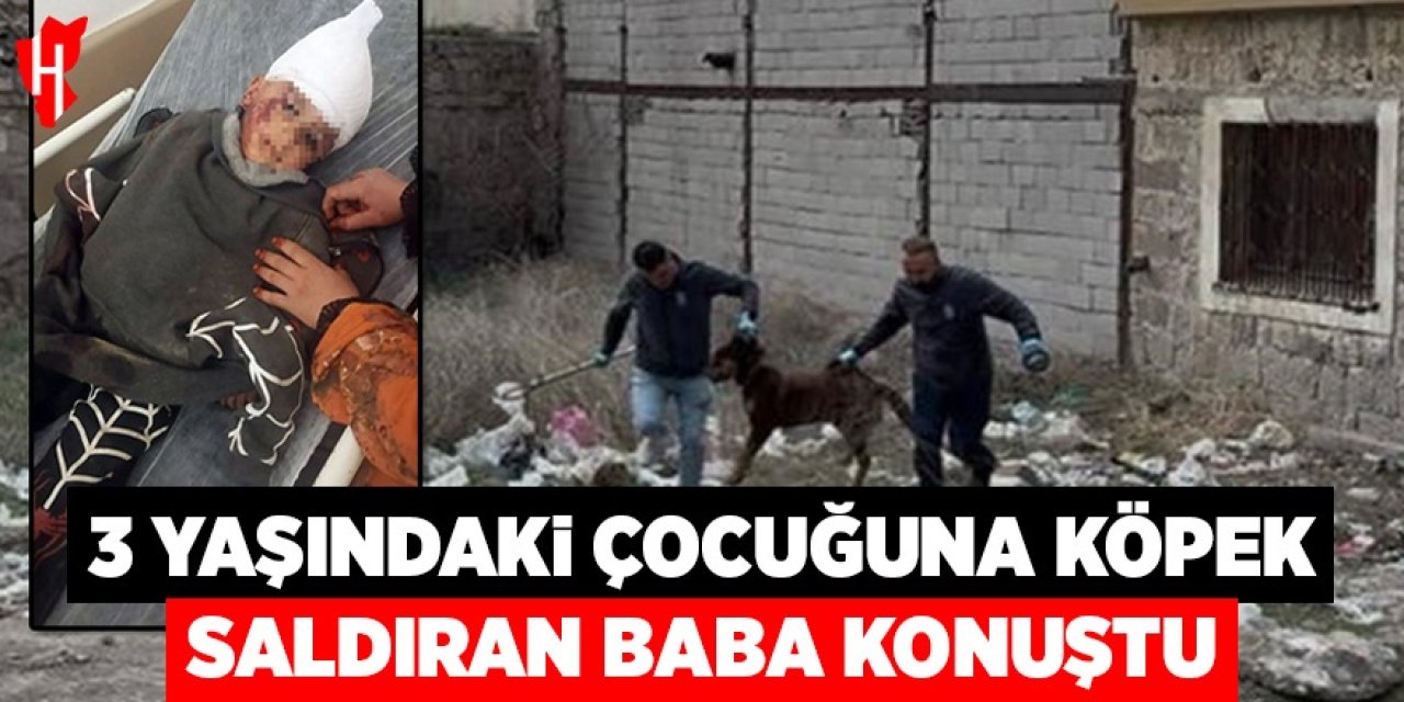 3 yaşındaki çocuğuna köpek saldıran baba konuştu