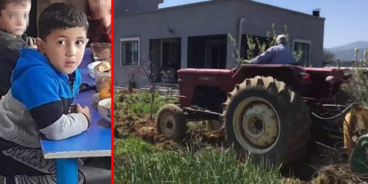 Traktör şaftına düşen 5 yaşındaki çocuk hayatını kaybetti