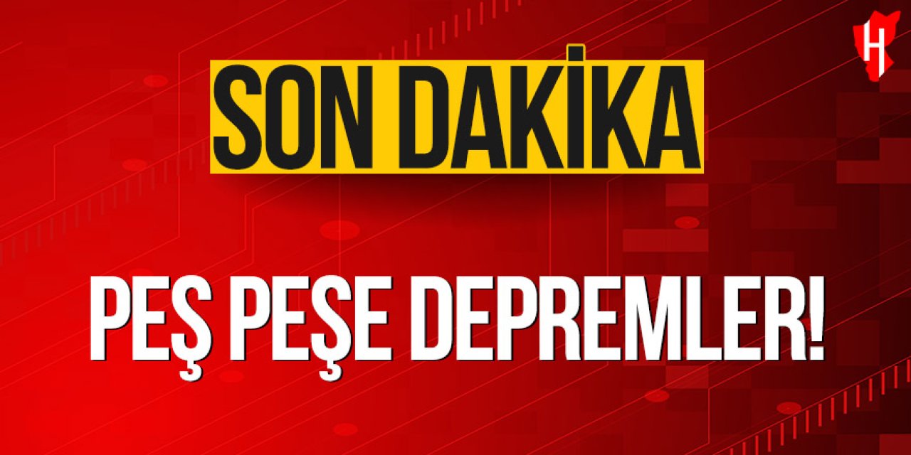 Son dakika! Deprem oldu