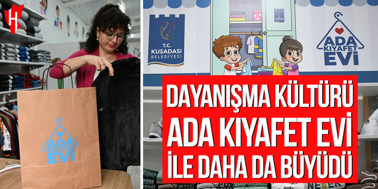 Dayanışma kültürü ‘Ada Kıyafet Evi’ ile daha da büyüdü