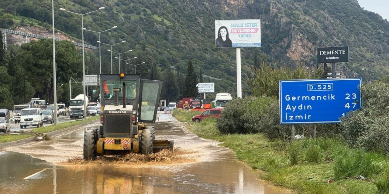 Aydın'da aşırı yağışlar hayatı olumsuz etkiliyor