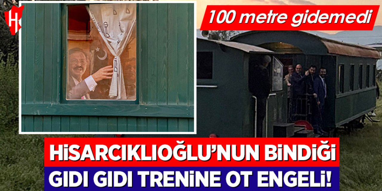 TOBB Başkanı Hisarcıklıoğlu’nun bindiği Gıdı Gıdı treni yolda kaldı