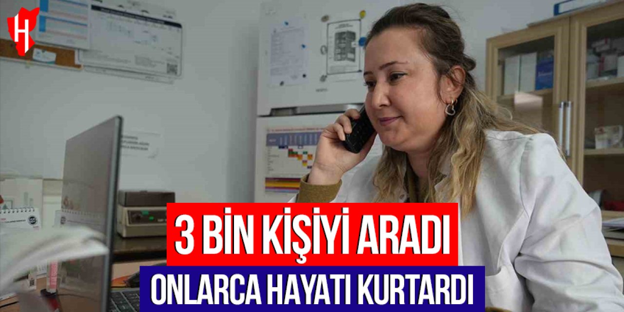 3 bin kişiyi aradı, onlarca hayatı kurtardı