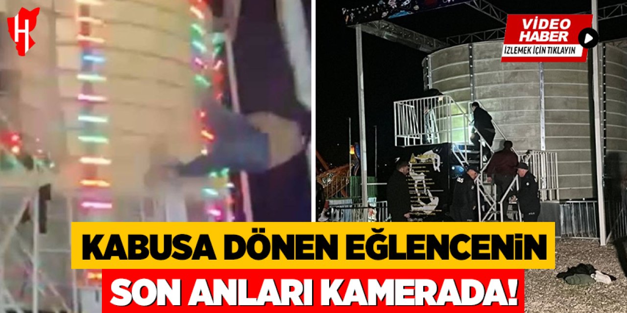 Eğlence kabusa döndü: Lunapark faciası kamerada