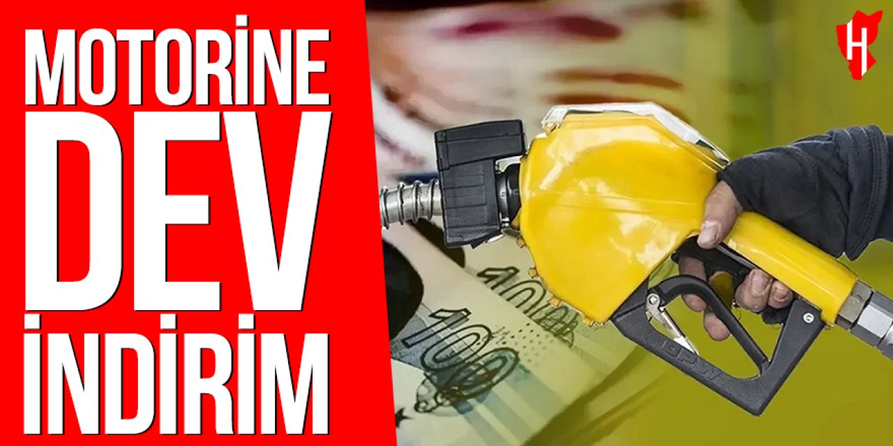 Motorin ve benzine dev indirim: Bu gece pompaya yansıyacak