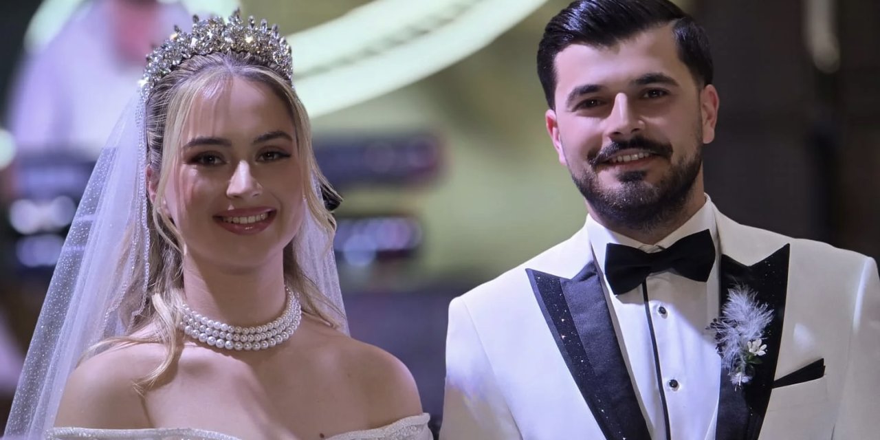 Atmaca ailesinin mutlu günü: Hakan ile Yaren dünyaevine girdi