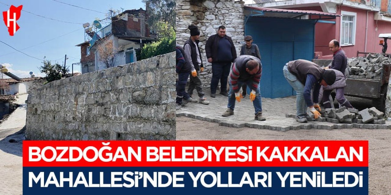 Kakkalan Mahallesi’nde yollar baştan sona yenilendi
