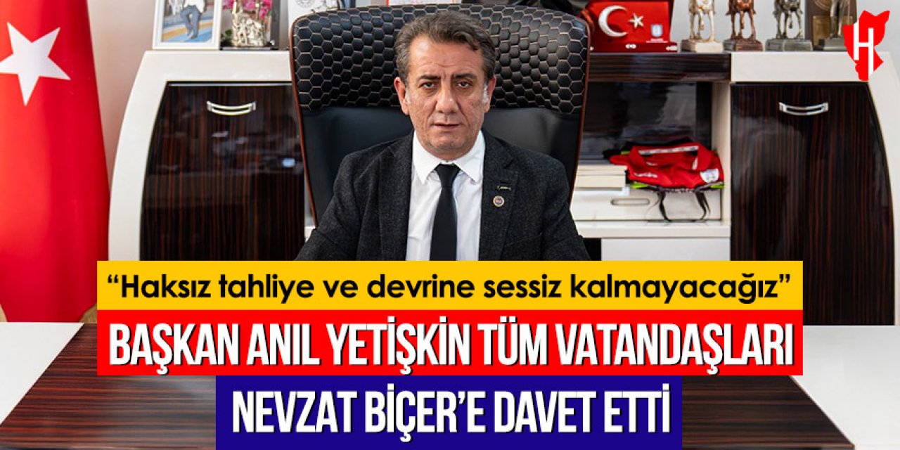 Başkan Anıl Yetişkin tüm vatandaşları Nevzat Biçer’e davet etti: “Haksız tahliye ve devrine sessiz kalmayacağız”