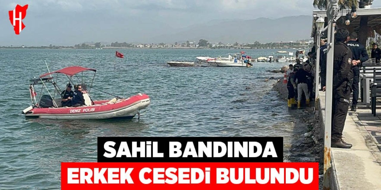 Sahil bandında erkek cesedi bulundu
