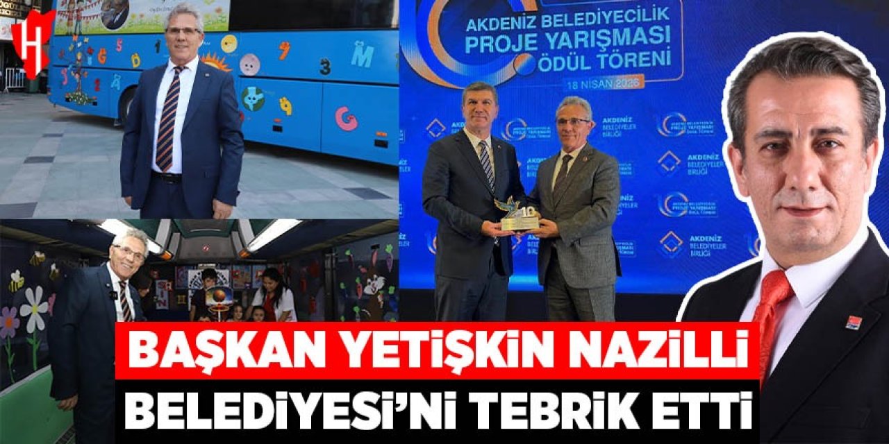 Başkan Yetişkin Nazilli Belediyesi'ni tebrik etti