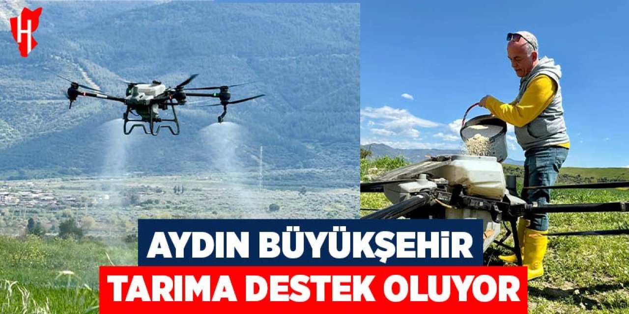 Aydın Büyükşehir tarıma destek oluyor