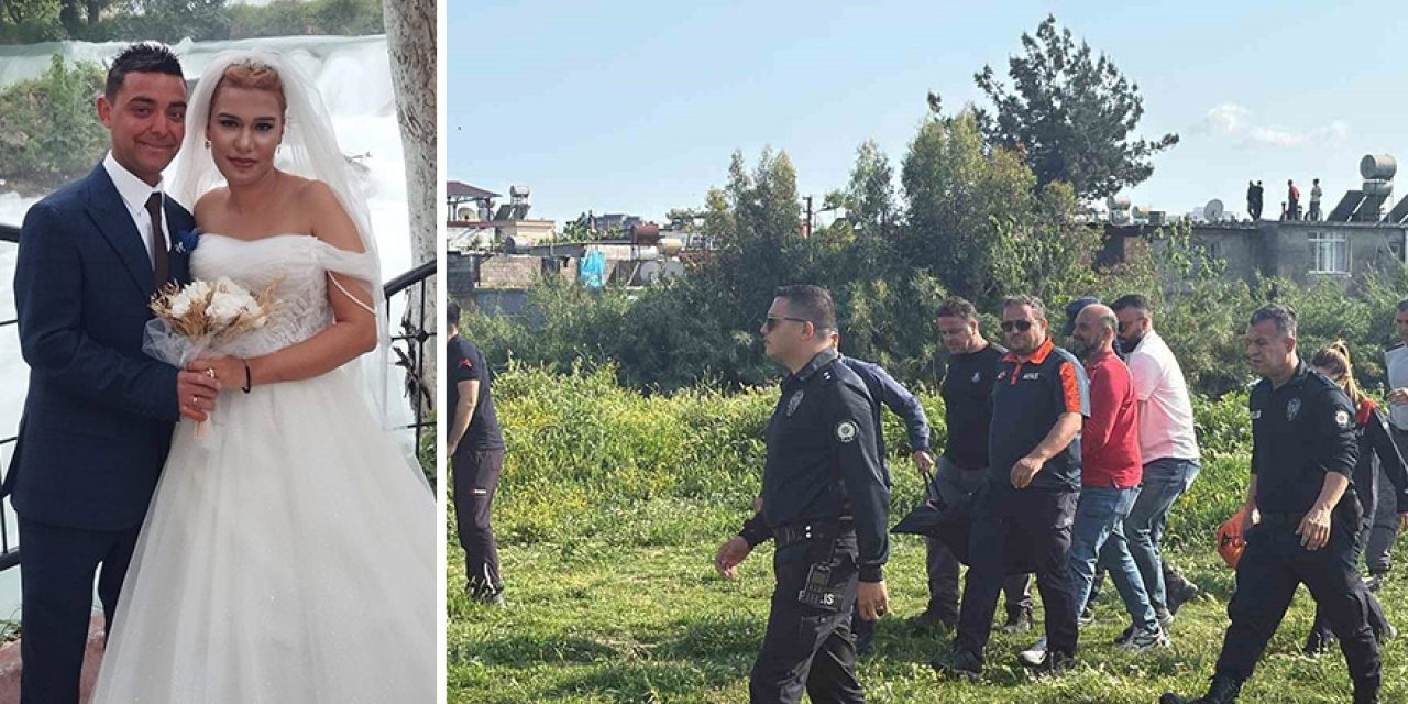 3 günlük damat ırmakta ölü bulundu