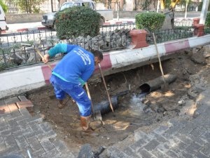 Nazilli Belediyesi ASKİ Ekiplerine Destek Oluyor