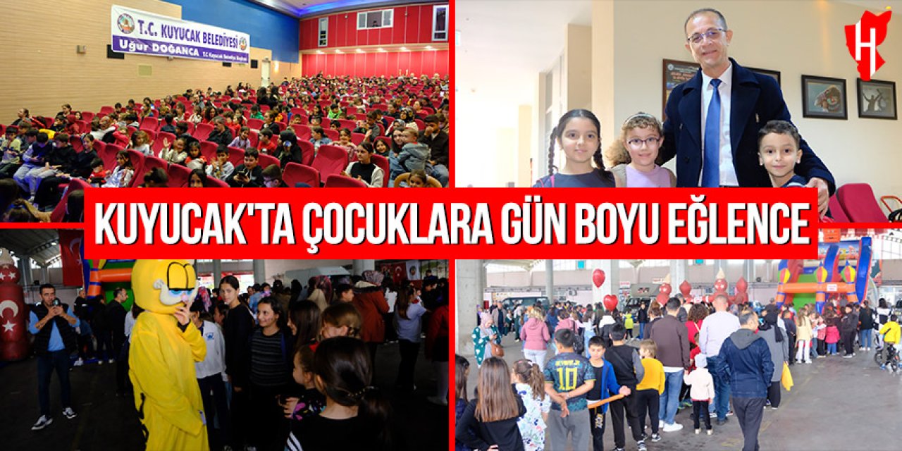 Kuyucak’ta çocuklara gün boyu eğlence