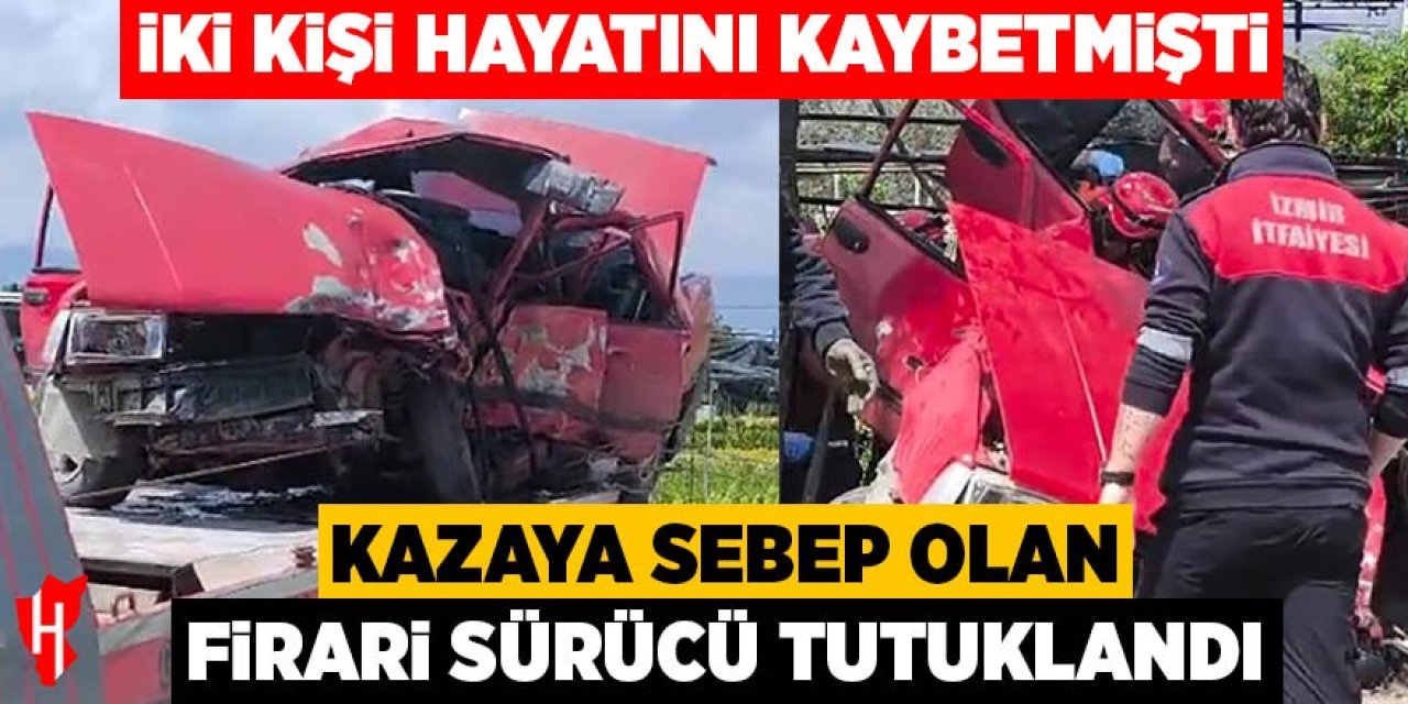 2 kişinin öldüğü zincirleme kazanın firari sürücüsü tutuklandı