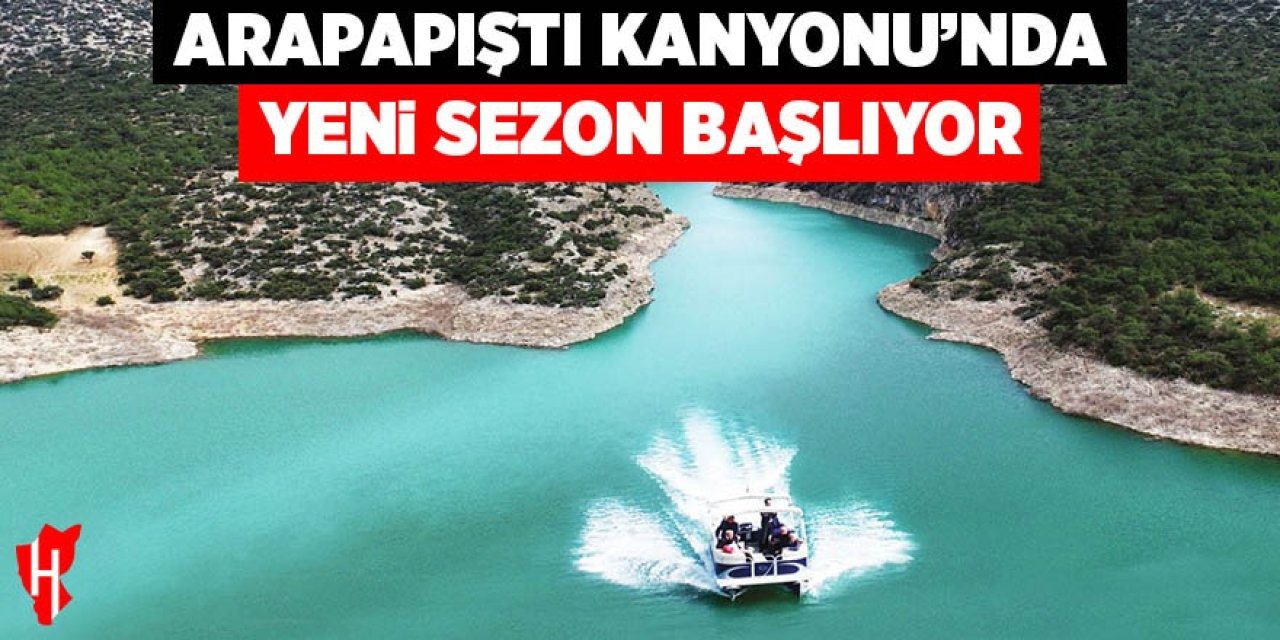Arapapıştı Kanyonu'nda yeni sezon başlıyor