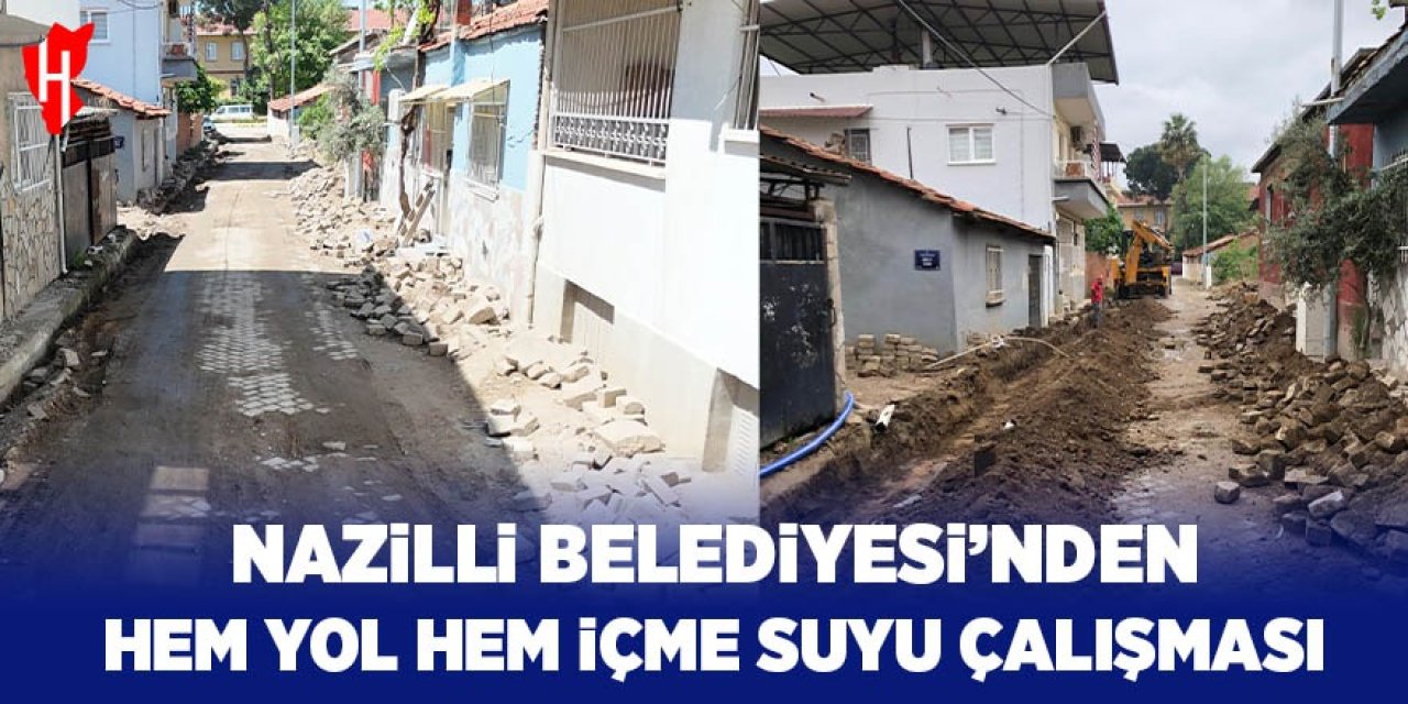 Nazilli’de planlı belediyecilikle yollar artık delik deşik olmayacak