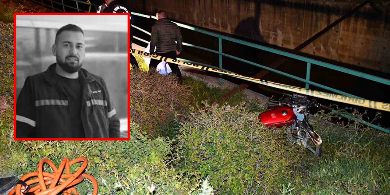 Korkuluk demiri boğazına saplanan genç sürücü feci şekilde can verdi