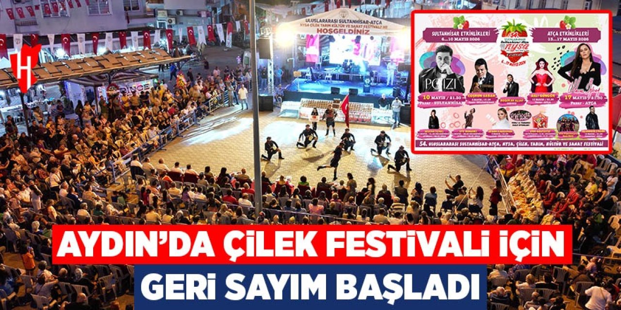 Çilek Festivali için geri sayım başladı