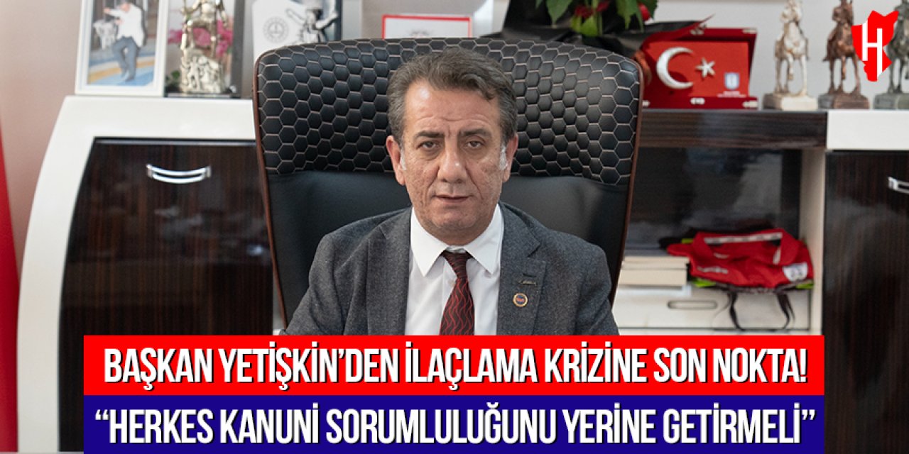 Başkan Anıl Yetişkin’den ilaçlama krizine son nokta: “Herkes kanuni sorumluluğunu yerine getirmeli”
