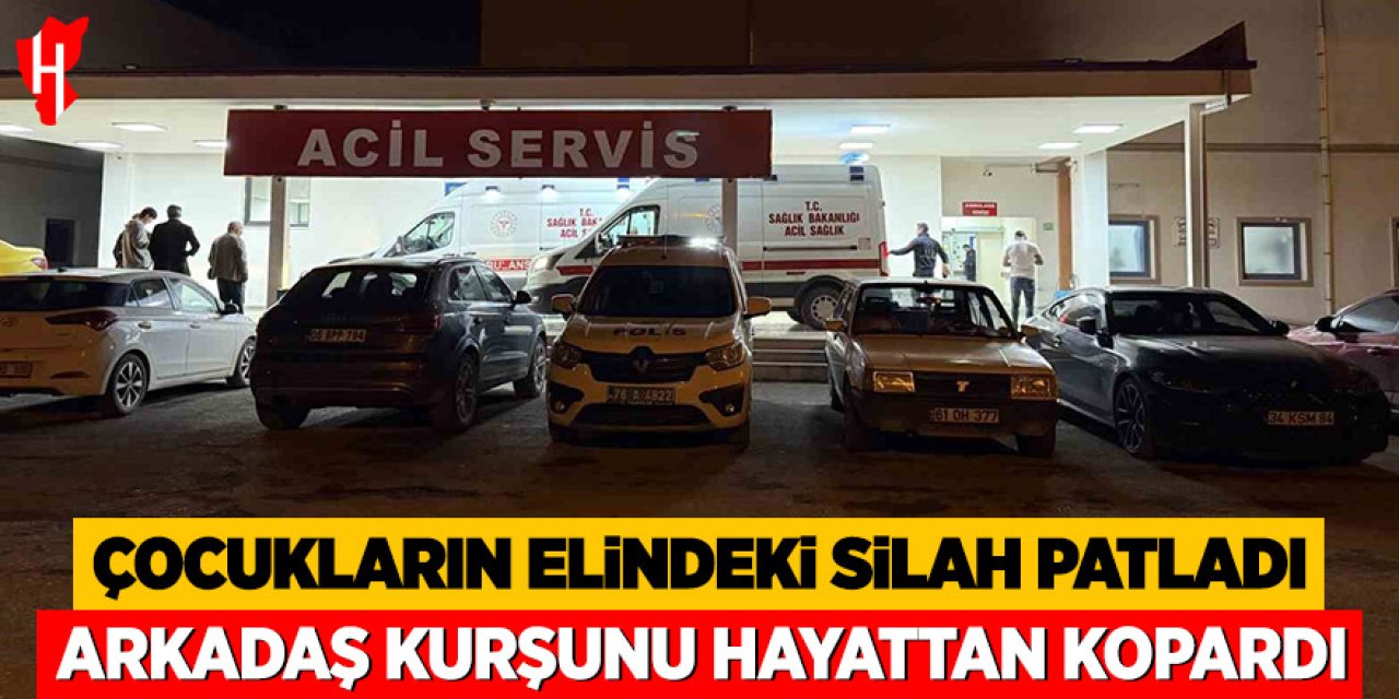 Çocukların elindeki silah patladı: Arkadaş kurşunu hayattan kopardı