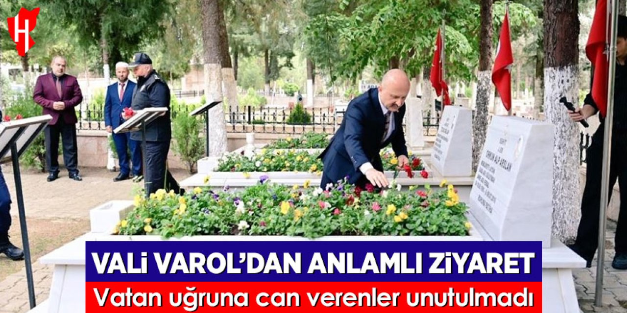Aydın Valisi Varol’dan anlamlı ziyaret: Vatan uğruna can verenler unutulmadı