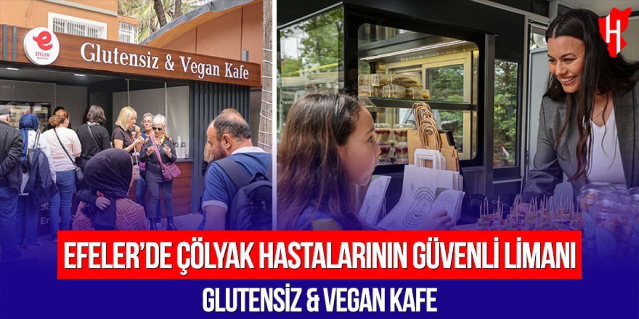Efeler’de çölyak hastalarının güvenli limanı: Glutensiz & Vegan Kafe