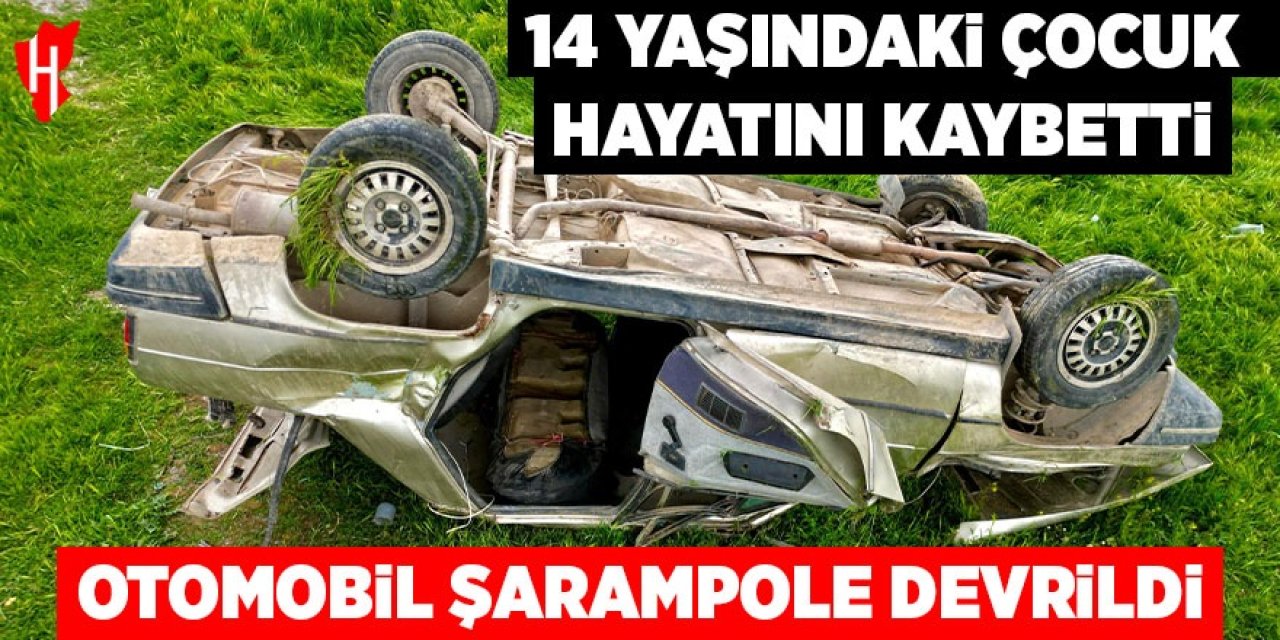 Otomobil şarampole devrildi: 1 ölü, 4 yaralı