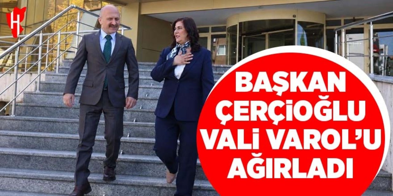 Başkan Çerçioğlu Vali Varol'u ağırladı