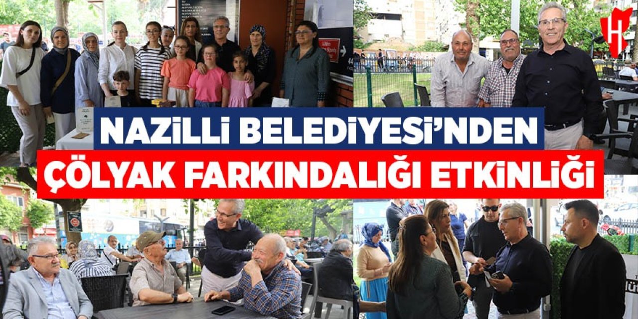 Nazilli Belediyesi’nden çölyak farkındalığına anlamlı etkinlik